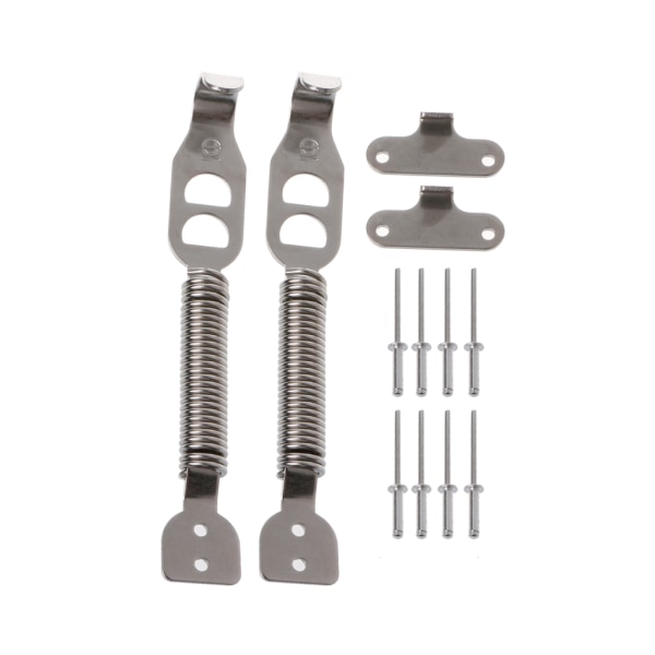 Sport Rostfria Bagagelucka Motorhuv Fjädrar Clips Tävling Huv Panel Race Rally P Lås För IMPREZA EJ18 92-00 TK-01608 2x