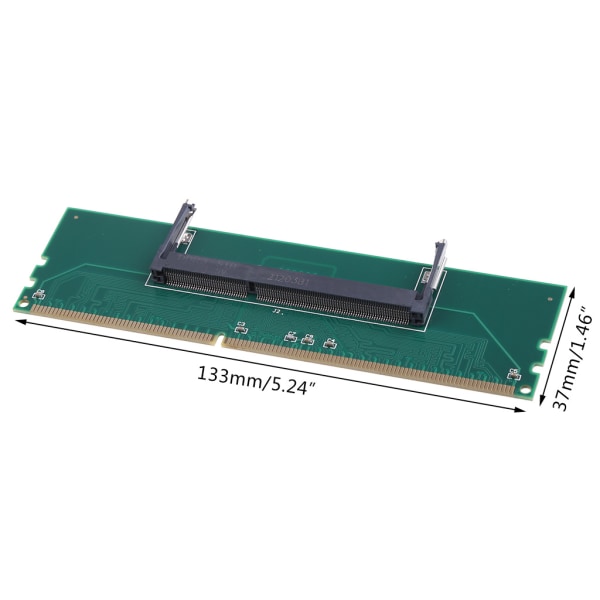 DDR3-minne till stationär PC Ram- Adapterkort SO DIMM DDR3-omvandlare Minneskontakt 240P-204P-gränssnitt