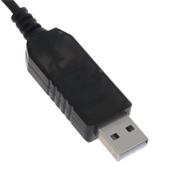 USB til 4.2V 3.5x1.35mm Ladekabel med LED-indikator for LED-hodelykt