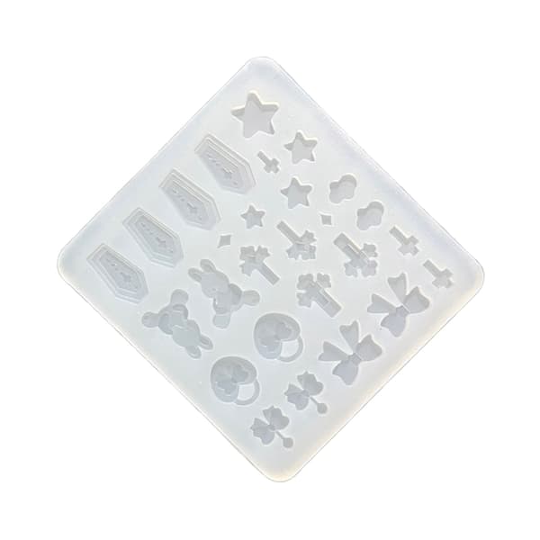 Stjerne Kviksand Shaker Fyldform Epoxy Resin Forme Tilbehør Nøgleringsforme