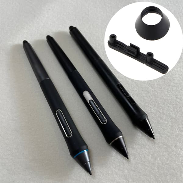 Penneknapp + Pennmutter for Wacom Pro Pen 2 KP-504e 503e Sikker og pålitelig