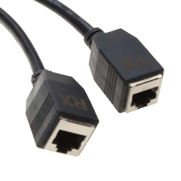 Forlængerkabel Rj45 TX RX Extender Integreret Lodning