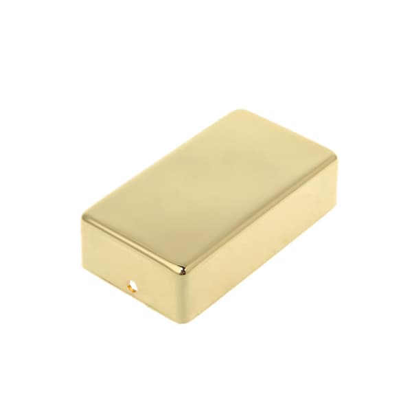 Elgitarr Humbucker Pickup Cover Inga hål Passar för 50mm 52mm pickupdelar Gold