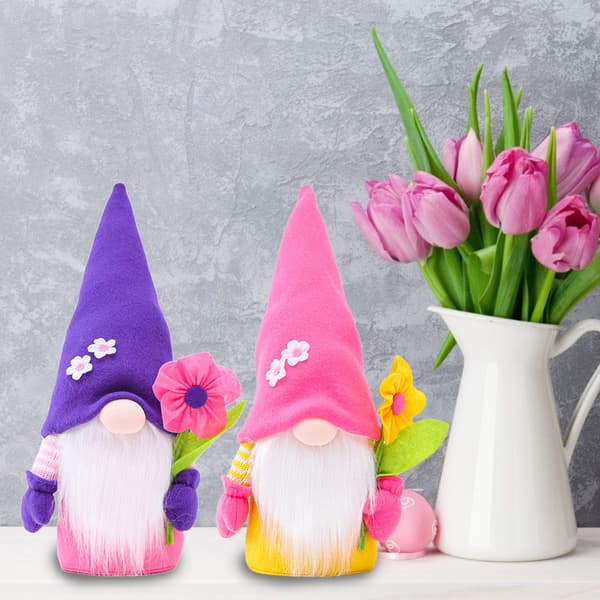 Mors dag Gnome Svenska Nisse Tomte Elf Dwarf Farmhouse Tiered Brick Decor null - B