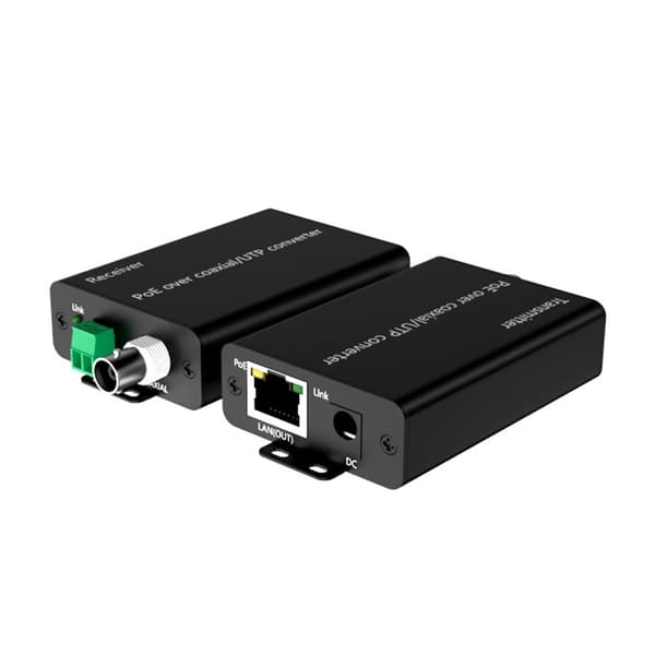 POE Koaksial Extender 500M Dataoverførsel Ethernet POE Konverter Adapter