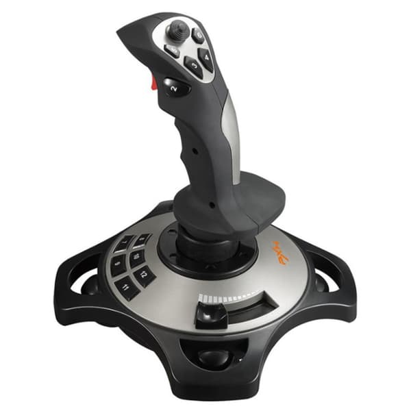 Vibrasjonsspillflyjoystick med USB-ladekabel for DC 5V/2A for PC