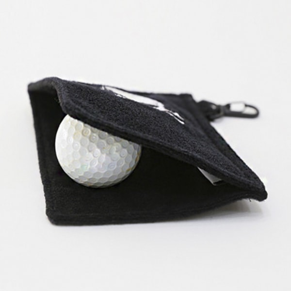 Golf Magnetisk Spänne Fyrkantig Sport Handduk Sport Torkning Trainer Handduk 15x10,5cm Golf Tillbehör för Herr Dam Golf