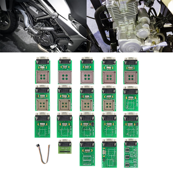 OBD2 UPA Diagnostiskt Verktyg Programmerare UPA USB V1.3 Med Full Adapter