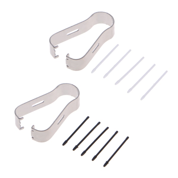 Ta bort verktyg för Touch Stylus S Pen Tips Ansök om för Galaxy Note 7 Note 8 Note 9 Tab S3 S4 Refill Tips Black