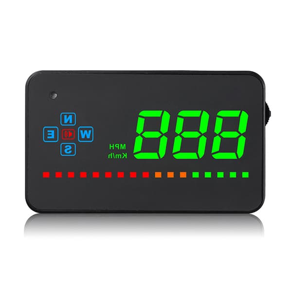 Bil HUD Head Up Display Overhastighedsadvarsel Forrude Projektor Elektronisk Al