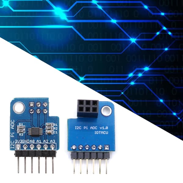 16 Bit 4 Kanal I2C Analog til Digital ADC Konverter