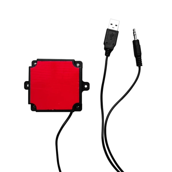 För RaspberryPi 4B/3B+ Development Board-högtalare AudioAmplifier Board USB -minihögtalare för 3,5 mm-port Single