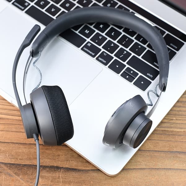 Mesh Svamp Öronkuddar för Zone Wire Headsets Ljudutrustning Tillbehör