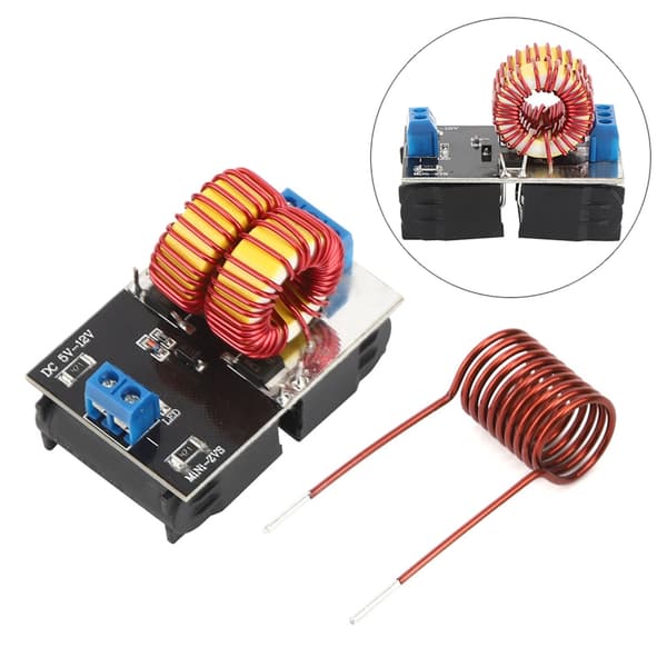 Mini Induktionsvarmeplade 120W Højfrekvent Strømmodul til DIY-Projekter