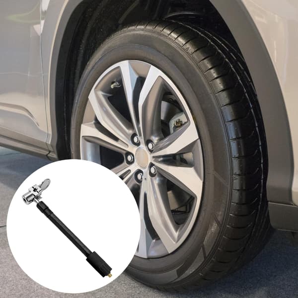 Slitstarka luftchuckadaptrar i silikon - Enkel lösning för bilpumpning 50CM