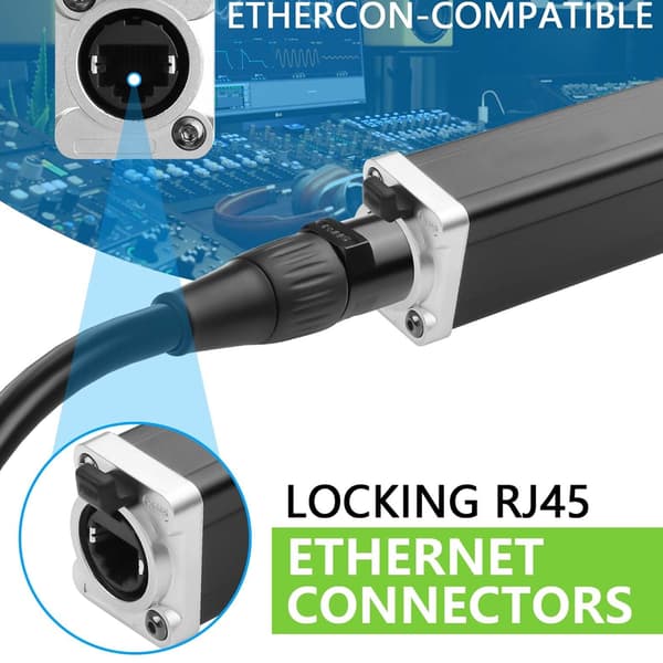 DMX512 Extender Adapter Metalledere til interferensbestandighed
