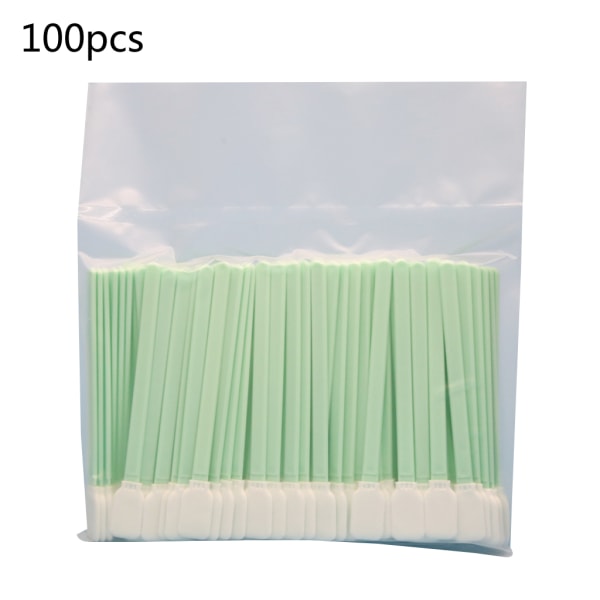 100 stk. Dobbeltlags Polyester Rensepinner for Hoder Støvfrie Pinner for Utskrift