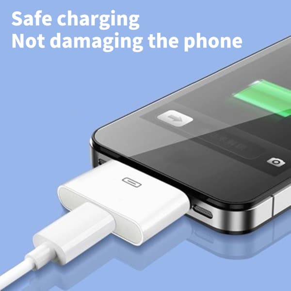 USB C til 30Pin-stik til Pad- og telefonmodeller med understøttelse af hurtig opladning