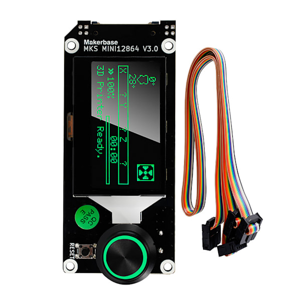 MINI12864 V3.0 Sett Inn SD-Kort Side LCD for Smart Skjerm 3D-Skriverdeler for VORON Mini 12864