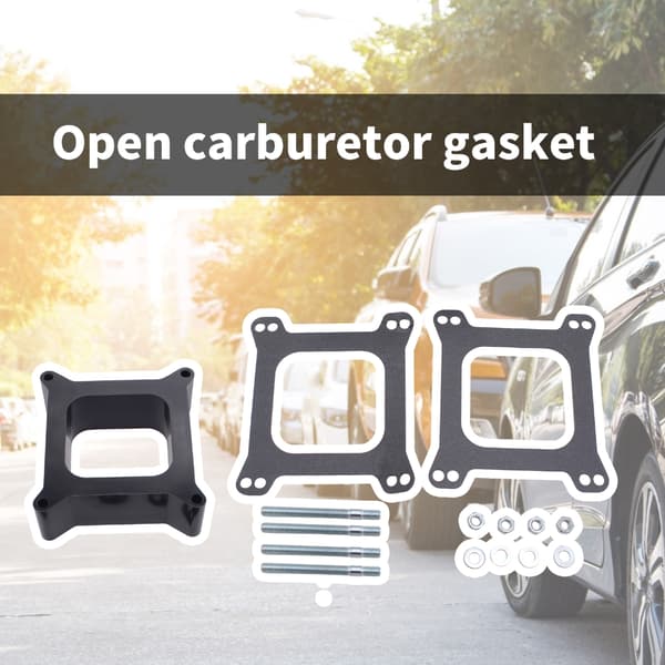 2in Åben Fenolisk Karburator Spacer Auto Tilbehør til 4bbl BBC
