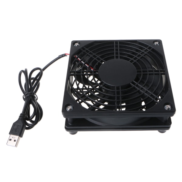 Router TV Box PC Fläktstativ Skyddsnät Trådlös Kylning Tyst för DC 5V USB