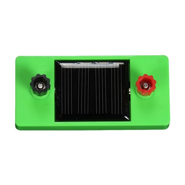 Solcellepanel til strømproduktion, let at samle, fysik, elektricitetseksperiment