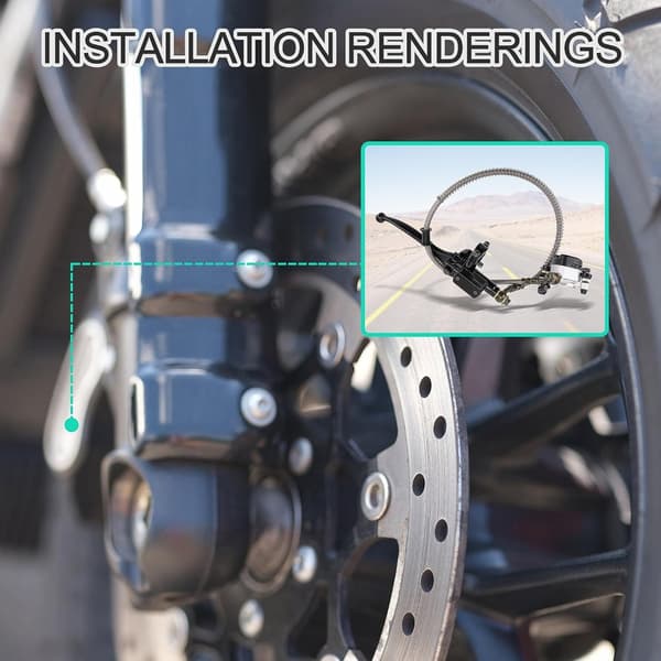 Pålidelig erstatning for forreste skivebremse hovedcylinder, egnet til dirtbikes