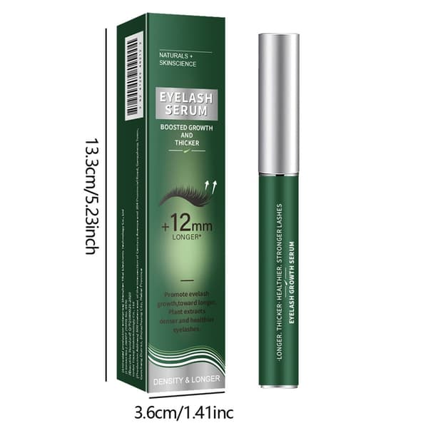 Rapid Lash Growth Serum Stärkande Formula Synlig Förlängning Återvinningsbar