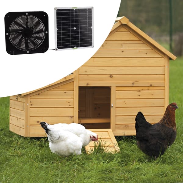 Monokrystallinsk solpanel udstødningsventilator til naturlig luftstrøm ventilation