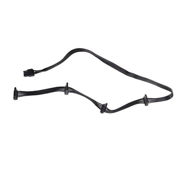Modulkabel 6PIN til 4 SATA for G1G2 Strømmodulkabel Flat Kabel 85cm