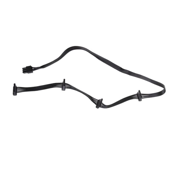 Modulkabel 6PIN till 4 SATA för G1G2 Strömmodulkabel Platt Kabel 85cm
