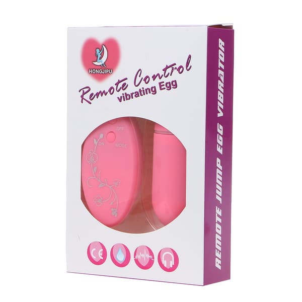 Vanntett 20 Frekvens Fjernkontroll Trådløs Vibrerende Egg Vibrator