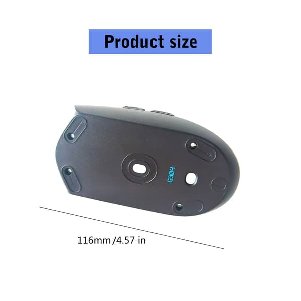 Musekomponenter Inkludert Bunnskall og Sideknapper Plate For G304