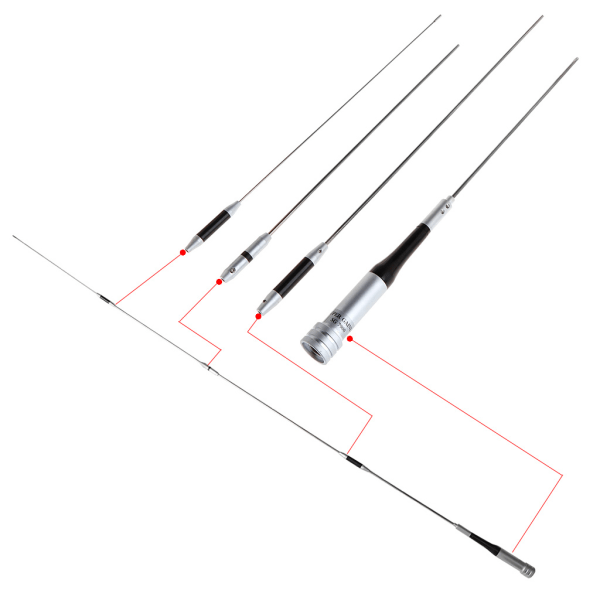 SG7900 U/V Dualband Mobilantenn 144/430Mhz SG-7900 High dBi Gain Bilradio An