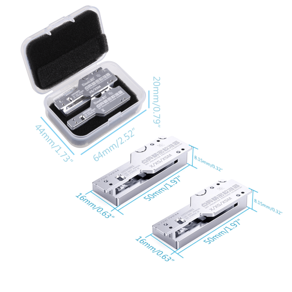 Potentiell punkt för Matrix Precision Calibrator Dot Array Alignment Artefakt för X/XS/ XS Max/ XR/11-serien