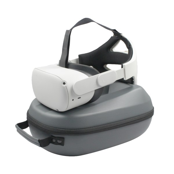 Bärbar förvaringsväska VR-tillbehör för Oculus Quest 2 VR-headset Resebärare för case EVA-förvaringslåda för Oculus Ques