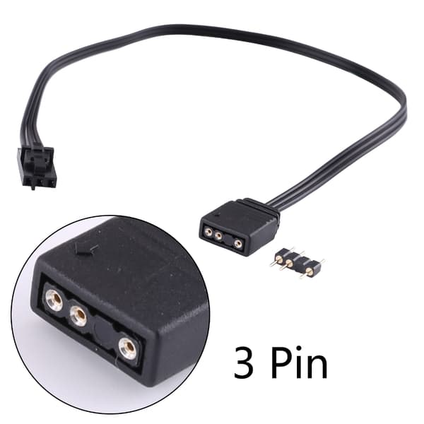 Forbedret controlleradapterledning ARGB 5V3P til RGB til AuraandMSI Light