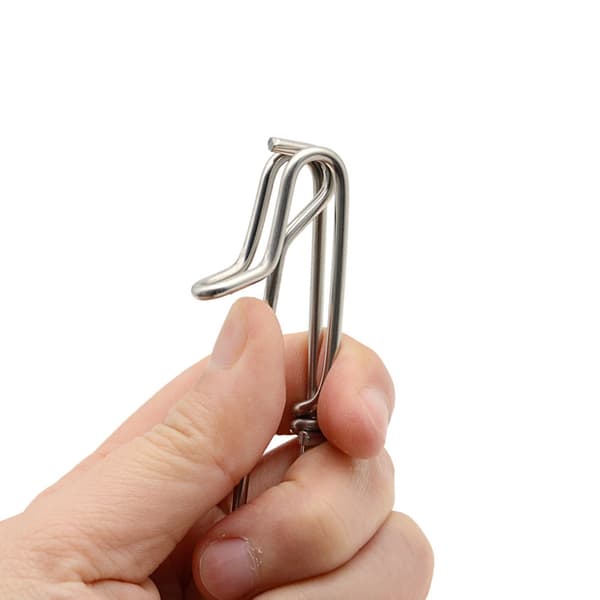 Tackle Baits Clip Branch Hanger Snap Rustfri Fiskeline Clips