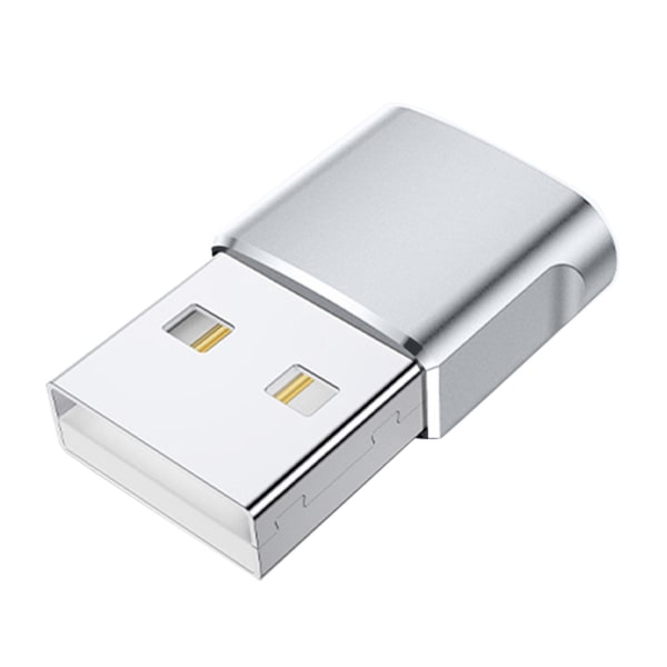 Mini USB C Hona till USB Hane Adapter, Typ C till A Laddarkabel Adapter för telefon etc