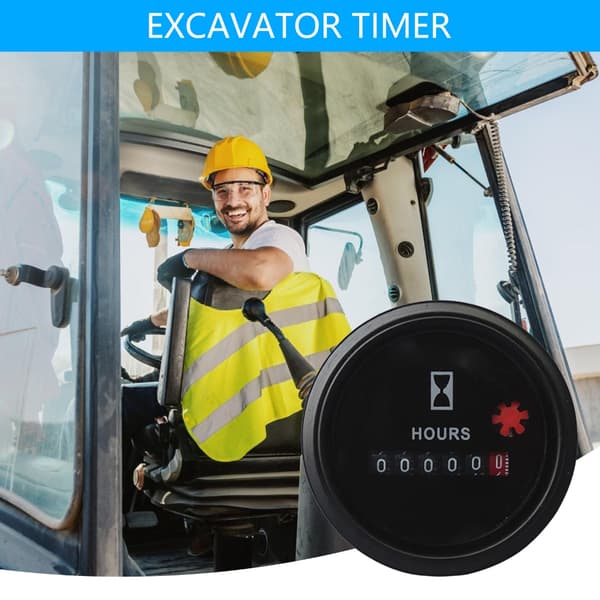 Digital mekanisk timetæller til generatorer - nem installation