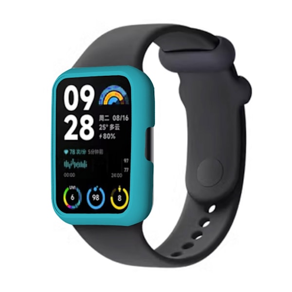 För MiBand 8 Pro Watch Skyddsfodral Lättvikts anti-scratch hårt hölje Skyddsskal Stötsäkert PC- case cover Clear