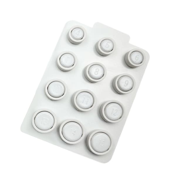 Ergonomisk Ringsmätare Set Med Numrerade Markeringar Plast För Exakta Resultat