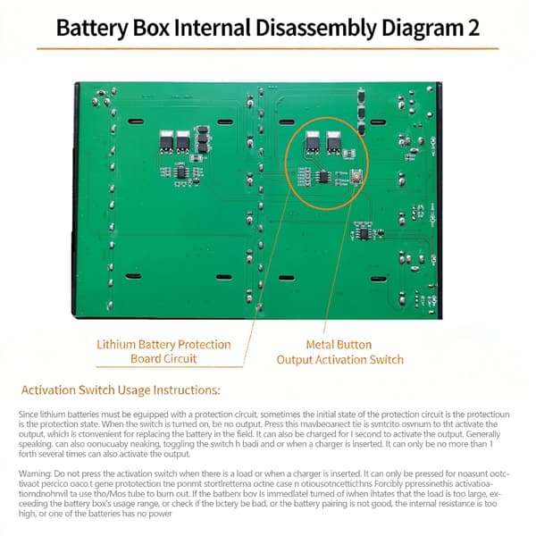 5V 3A Ladeboks Ladeskall for Telefon Batteriladeetui P