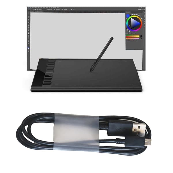 USB-kabel 90-100 cm för M708 Grafik Digital Tablet Anslutningsdatakabel
