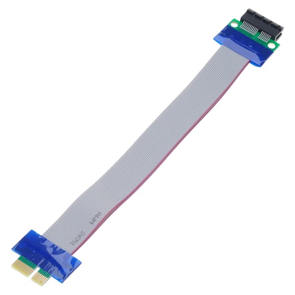 Computer PCI-E forlængeradapterkabel PCIE X1 han til hun Riser-konverter