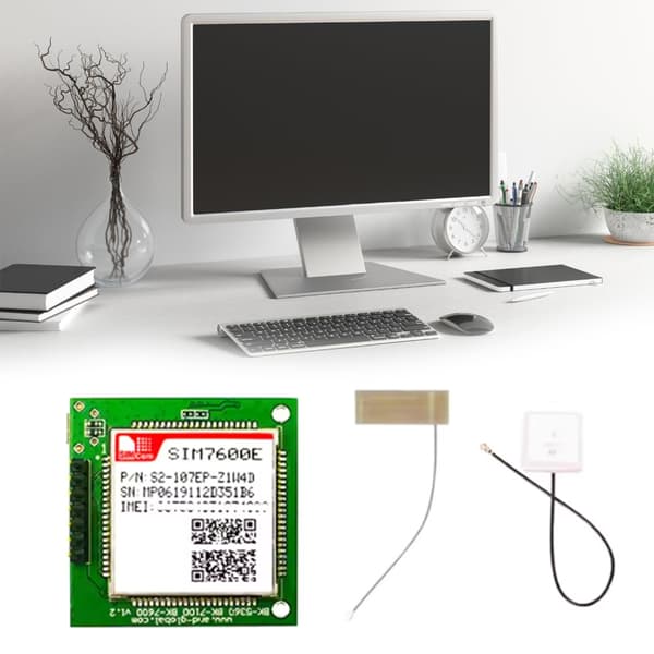 SIM7600E Mini Anslutningskort, LTE CAT1 Modul Multipla Band 10Mbps Hastighet