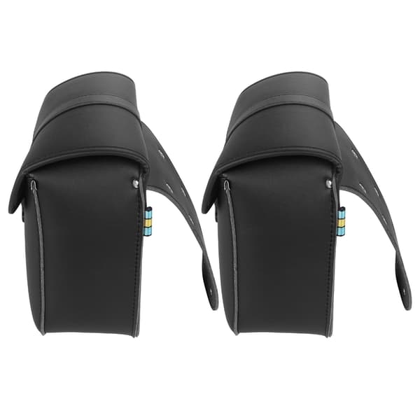 Universal Motorcykel Side Tasker Regntæt Stor Rum Cykel Sidetaske Brown