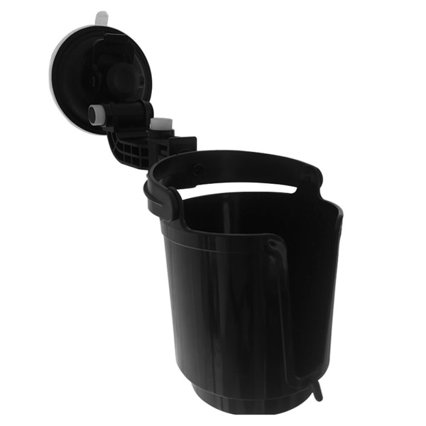 Universal Bil Kopholder Krus Flaske Sugekop Montering Sort ABS Diameter 85mm Drikkeholder Justerbar
