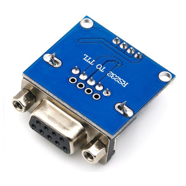 MAX3232 3V till 5V DB9 hona RS232 seriell Prot till TTL-omvandlarmodul Rotkontakt för Arduino-mikrokontroller