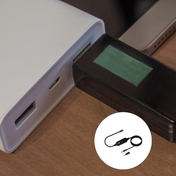 Tilpassbare spenninger USB C 5525 Strømkabelkontakter PD65W Lading 1.2M